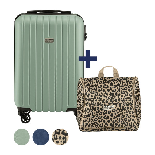 ABS Cabin trolley + Trousse de toilette – Mix and match